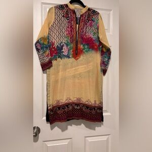3 piece Pakistani shalwar kameez